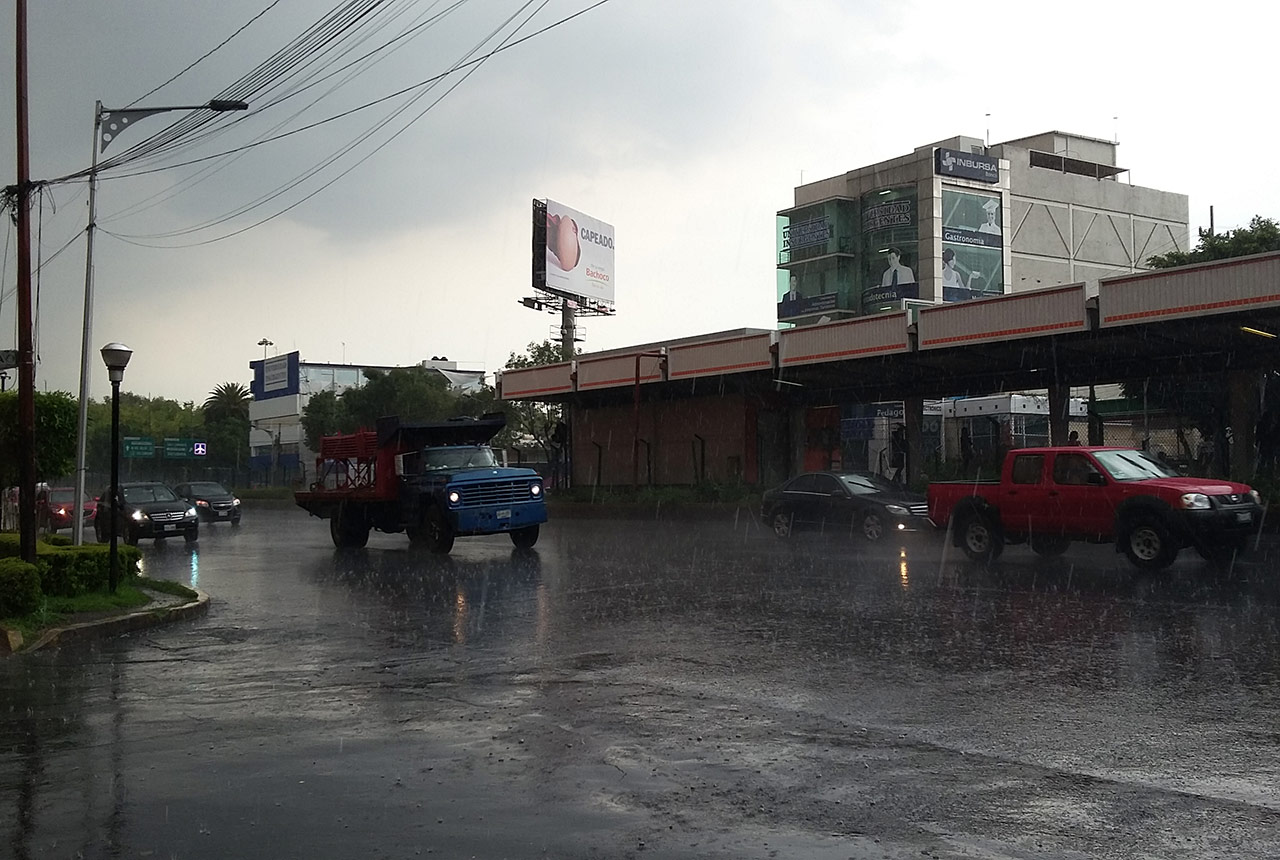 Lluvias ciudad de México
