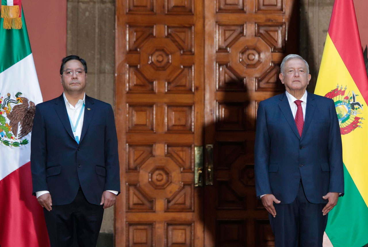 Luis Arce Catacora y Andrés Manuel López Obrador